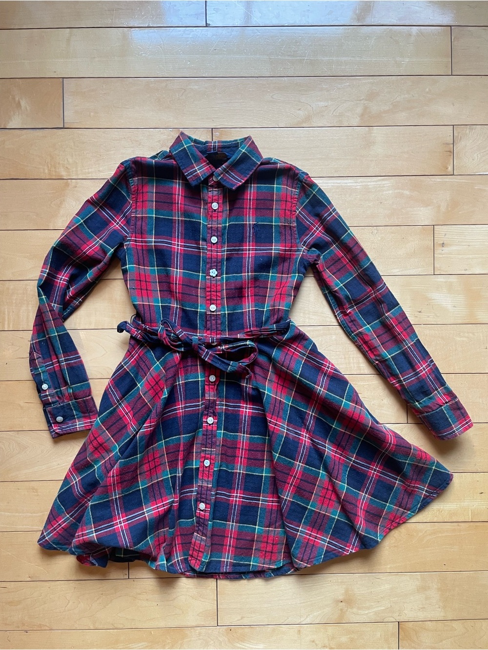 Polo by Ralph Lauren Plaid Kid’s Dress